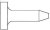 206509-1, Connector Accessories Keying Plug Straight Polyphenylene Oxide White Bulk
