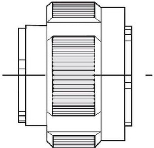 09380082701, Heavy Duty Power Connectors FEMALE INSERT HAN 10B SCW TERM
