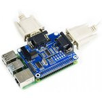 2-CH RS232 HAT, Плата расширения (HAT) для Raspberry Pi, изолированный RS232-интерфейс