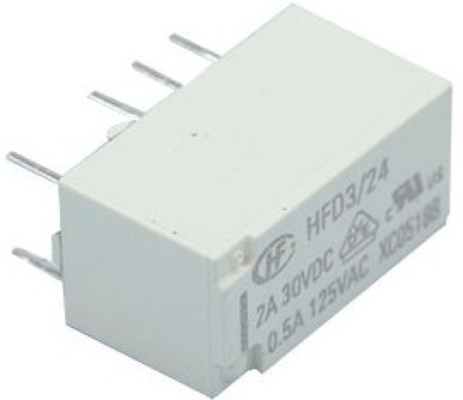 HFD3/24-L2S1R, Реле, 24 VDC , 277 V , 4 A, замена для G6SK2G DC24
