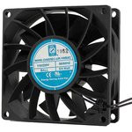 OA825EC-UR-1WBXC, AXIAL FAN, BALL, 80MM, 40.2CFM, WIRELEAD