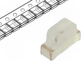 OSO50602C1E, LED; SMD; 0602; orange; 70?150mcd; 1.7x0.6x1.1mm; 120°; 1.8?2.4V OSO50602C1E, LED; SMD; 0602; orange; 70?150mcd; 1.7x0.6x1.1mm; 120°; 1.8?2.4V