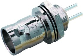 031-2225, RF/COAXIAL, BNC RECEPTACLE, STRAIGHT, 50 OHM, SOLDER