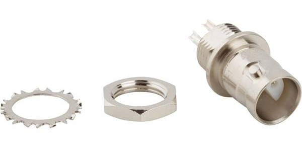 031-2225, RF/COAXIAL, BNC RECEPTACLE, STRAIGHT, 50 OHM, SOLDER