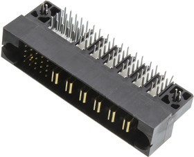 51761-10002406CBLF, BACKPLANE CONN, R/A RCPT, 24S+6P