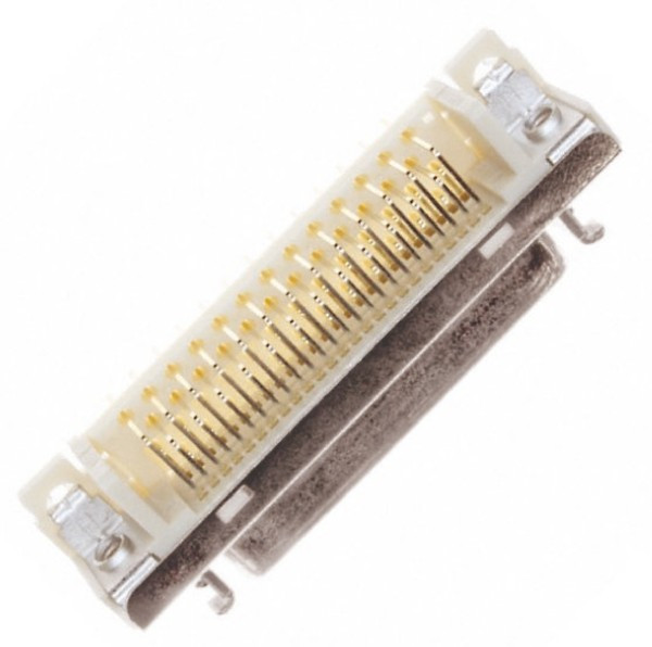 10250-55H3PC, D-Sub Micro-D Connectors 50P R/A SHLD RECEPT BOARDMNT 4-40 THREAD 10250-55H3PC, D-Sub Micro-D Connectors 50P R/A SHLD RECEPT BOARDMNT 4-40 THREAD
