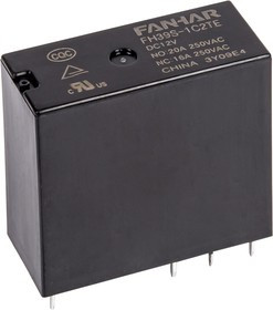 FH39S-1C2TE-DC12V, Реле 1пер. 12VDC 20A/277VAC