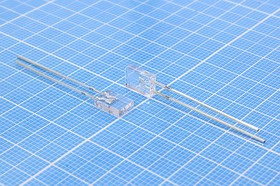 Светодиод прямоугольный белый холодный 20° 2х5х7мм; №3937 c СД 5 x 2 x 7 \белх\ 3000\ 20\пр\DFL-2507UWC