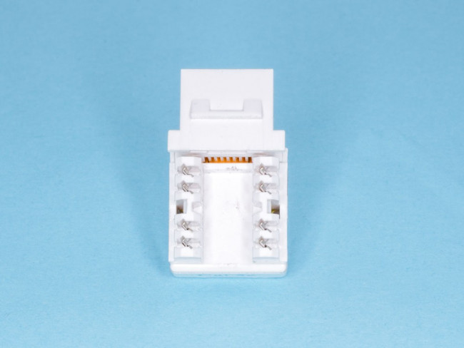 KES-5M, Модуль RJ-45 8P8C кат.5e, Keystone, тип KRONE