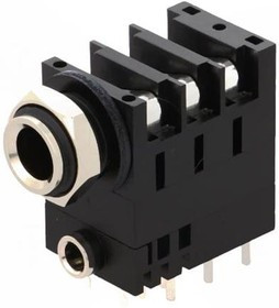 ACJS-MHD985, Phone Connectors 1/4"Dualjack PIGYBAC HOR CHASSIS CONN