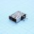 0482040001, Гнездо, USB A, на PCB, THT, PIN: 4, угловой 90°, боковой, USB 2.0
