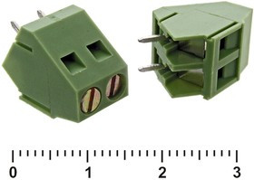 XY103-2 (5.0mm), Винтовой клеммный блок XY103-2, 5 мм