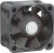 422JH, 420 J Series Axial Fan, 12 V dc, DC Operation, 38m³/h, 6.9W, 40 x 40 x 28mm