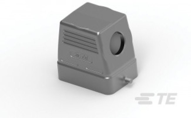 T1310060120-000, Heavy Duty Power Connectors Low Construction Hood M20 Side Entry