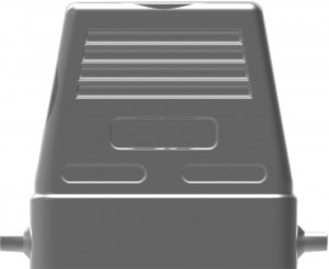 T1310060120-000, Heavy Duty Power Connectors Low Construction Hood M20 Side Entry