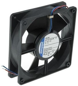 4314M, 4300 Series Axial Fan, 24 V dc, DC Operation, 140m³/h, 2.8W, 110mA Max, 119 x 119 x 32mm