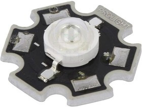PM2E-3LBS-SD, Power LED; STAR; blue; 130°; 700mA; 455?475nm; Pmax: 3W; 39.8?55lm