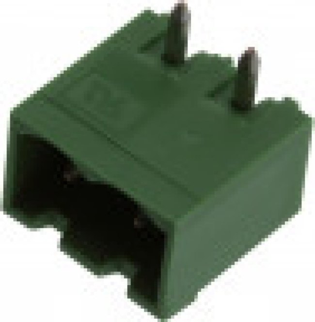 796644-2, Conn Shrouded Header (4 Sides) HDR 2 POS 5mm Solder RA Side Entry Thru-Hole Box