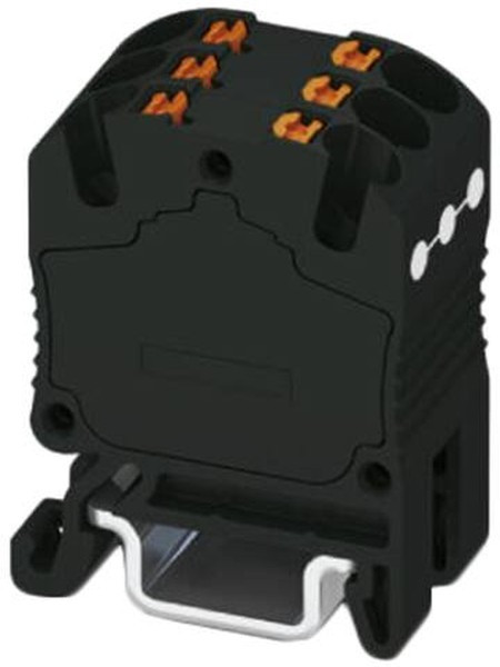 3002967, DIN Rail Terminal Blocks PTFIX 6X1,5-NS15A BK 1.5 mm2 DIN RAIL MN