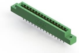 306-015-520-102, Card Edge Connector, Socket, Straight, Contacts - 15, Rows - 1