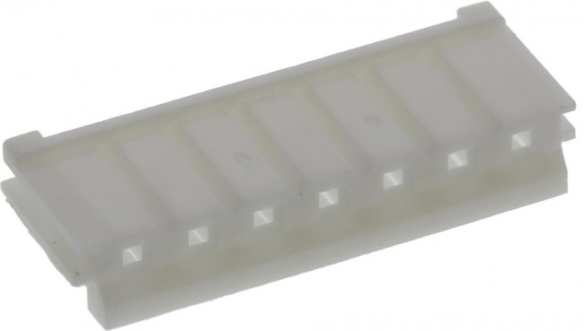 EHR-7, Провод-плата, вилка, "мама", EH, 2,5мм, PIN: 7, без контактов, 250В