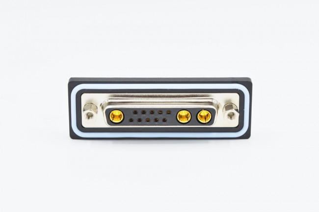 CDFR13W3213L461, Комбинированный разъем D Sub, IP67, NANOOK Series, DB-13W3, Гнездо, 13 контакт(-ов)