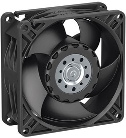 8312NHH, 8300 N - S-Panther Series Axial Fan, 12 V dc, DC Operation, 95m³/h, 5.4W, 80 x 80 x 32mm