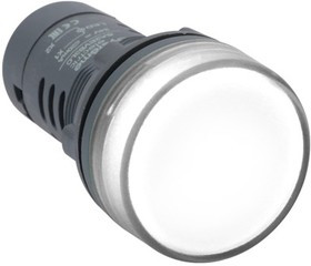 Лампа светосигнальная SB7 d22мм 24В DC бел. моноблочная SE SB7EV07BP Лампа светосигнальная SB7 d22мм 24В DC бел. моноблочная SE SB7EV07BP