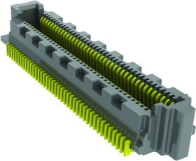 SS4-30-3.00-L-D-K-TR, SS4 Series Straight Surface Mount PCB Socket, 60-Contact, 2-Row, 0.4mm Pitch, Solder Termination