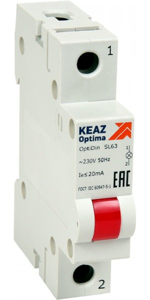 Лампа сигнальная OptiDin SL63 R 230AC УХЛ3 КЭАЗ 138606 Лампа сигнальная OptiDin SL63 R 230AC УХЛ3 КЭАЗ 138606