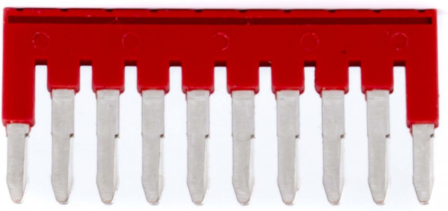 Перемычка вставная для клемм на 2.5кв.мм 10-и полюсная DKC SBF-10-5