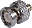 65_BNC-50-0-6/113_NE, Straight Cable Mount, BNC Connector , Plug