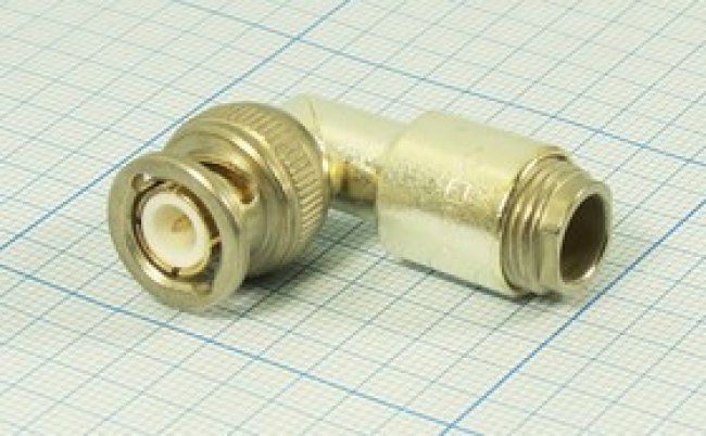 Высокочастотный разъём СР50-34ПВ; №573 СР50-34ПВ\каб\ B9,5\угл[вилка]
