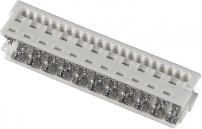 90327-3314, 14-Way IDC Connector Socket for Cable Mount, 2-Row