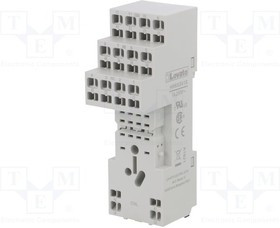 HR6XS41S, Панелька, PIN: 14, 10А, 250ВAC, Монтаж: DIN, Серия: HR60