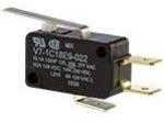 V7-1C18E9-022, Basic / Snap Action Switches V-BASIC SW SPDT 15A 250VAC STR LEV ACTR