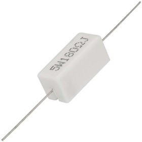 RX27-1 180 Ом 5W 5% / SQP5, Мощный постоянный резистор , керамо-цементный корпус