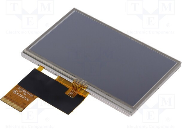 DEM 480272L TMH-PW-N (A-TOUCH), Дисплей TFT, 4,3", 480x272, Подсвет LED, Разм 105,5x67,2x4,1мм DEM 480272L TMH-PW-N (A-TOUCH), Дисплей TFT, 4,3", 480x272, Подсвет LED, Разм 105,5x67,2x4,1мм