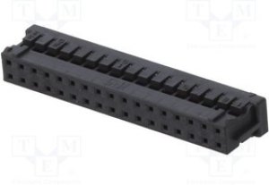 DF11-34DS-2C, Вилка, провод-плата, "мама", DF11, 2мм, PIN 34, без контактов DF11-34DS-2C, Вилка, провод-плата, "мама", DF11, 2мм, PIN 34, без контактов