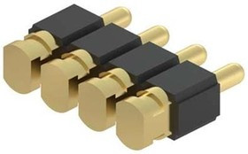 810-22-004-40-001101, Headers &amp; Wire Housings 4P 1R SPRING LOADED HEADER SMT