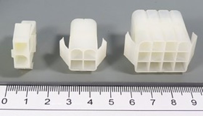 Гнездо питания на кабель, однорядное MFA, 1x4 контакта, шаг 6,2 мм, MFA-1x4F; №9534 гн пит MFA\1x 4\P6,2\каб\\MFA-1x4F конт[10]