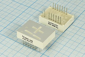 Светодиодный дисплей красный, высота знака 18.9мм, сила света 4800мкд, HDSP-3906; №5502 R СД дисплей+1 \18,9\кр\\ 4800\HDSP-3906
