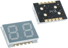 HDSM-441C, LED Displays &amp; Accessories Red 624nm 20mcd CA DD 7 Segment