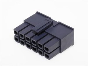 170001-0112, Headers & Wire Housings Mega-Fit Recept Hsg 12 ckt Glow-Wire 170001-0112, Headers & Wire Housings Mega-Fit Recept Hsg 12 ckt Glow-Wire