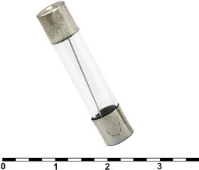 S1022 8A, Предохранитель цилиндрический S1022, 8 A, 250 В, -60…+85 °C, с плавкой вставкой