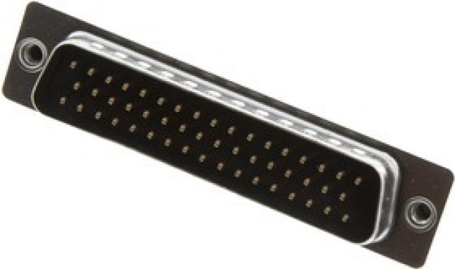 L717SDDH50POL2RM5, D SUB CONN, PLUG, DD, 50POS, SOLDER