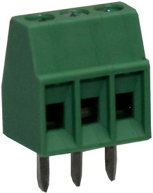 CTBP2054/3, Клеммная колодка типа провод к плате, 2.54 мм, 3 вывод(-ов), 26 AWG, 18 AWG, 1 мм², Винт CTBP2054/3, Клеммная колодка типа провод к плате, 2.54 мм, 3 вывод(-ов), 26 AWG, 18 AWG, 1 мм², Винт