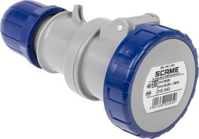 Разъем пром. силовой CEE кабельный, гнездо, 16A, 2P+E 6h, 200_250VAC 50/60Hz, IP66/IP67/IP69, серия OPTIMA