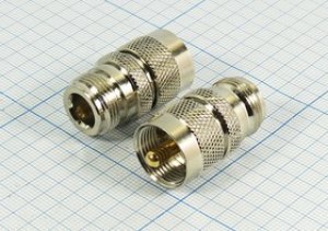 Разъем UHF вилка - разъем N розетка Разъем UHF вилка - разъем N розетка