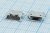 Разъем microUSB розетка, тип B, контакты 5C4HP, на плату, угловой, SMD, microUSBB5SA1 Разъем microUSB розетка, тип B, контакты 5C4HP, на плату, угловой, SMD, microUSBB5SA1